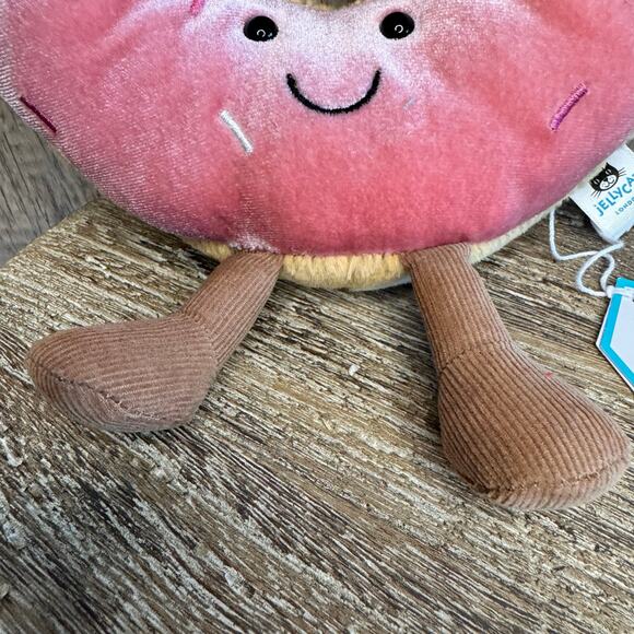 Jellycat Amuseables Doughnut Jellycat Donut FAST SHIP Jellycat Christmas NeW - Picture 4 of 8